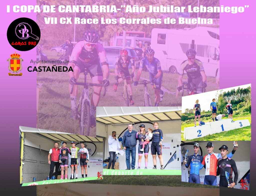 Tres pódium y diez TOP-10 en el VII CX Race Los Corrales de Buelna 