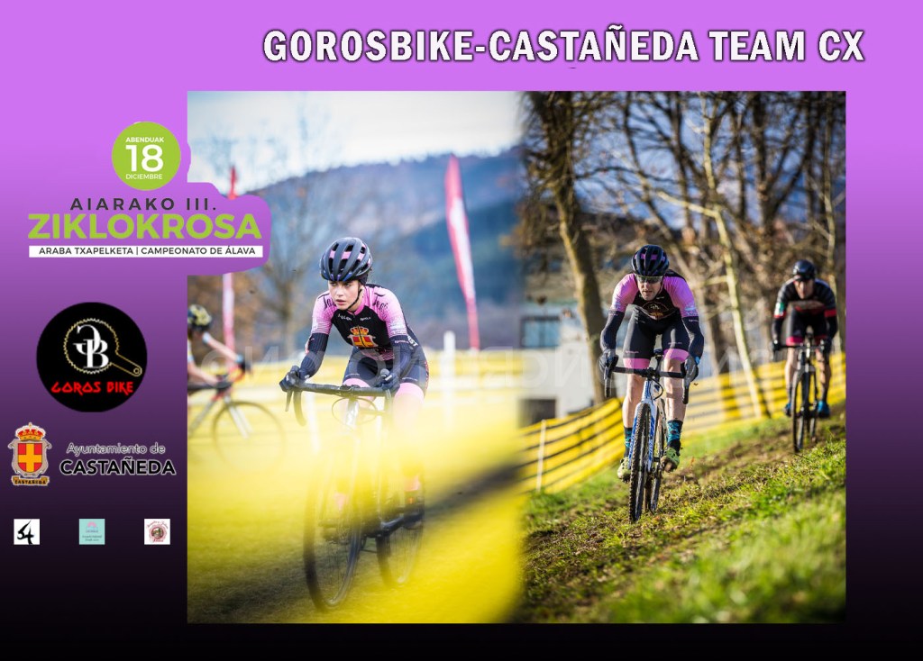 III Ziklokrosa Aiarako: Cuatro Top-10 de los siete integrantes del equipo 