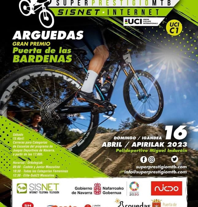 Ángel Fernández y Manuel Cotera en el Superprestigio de&nbsp;Arguedas