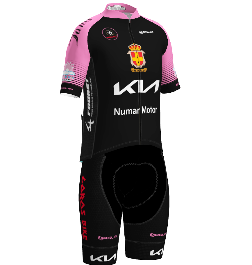 Maillot del Castañeda KIA Numar Motor
