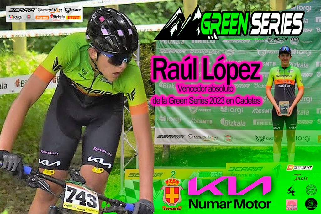 Raúl López, sin rivales, se adjudica la Green Series XCO 2023 