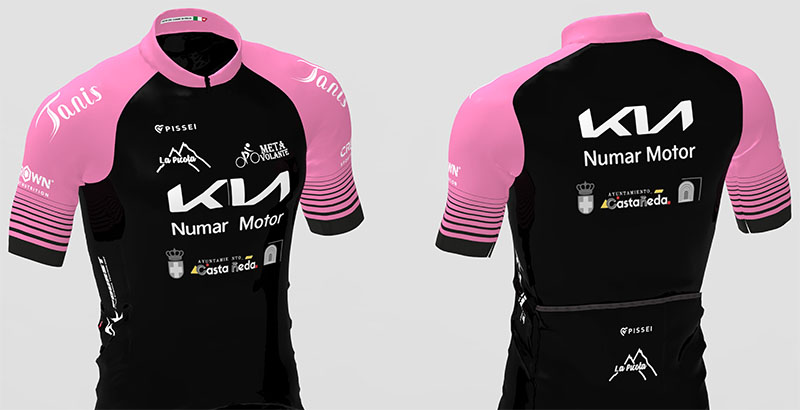 El KIA Numar Motor-Castañeda comienza la temporada de BTT con nuevo estilo publicitario 