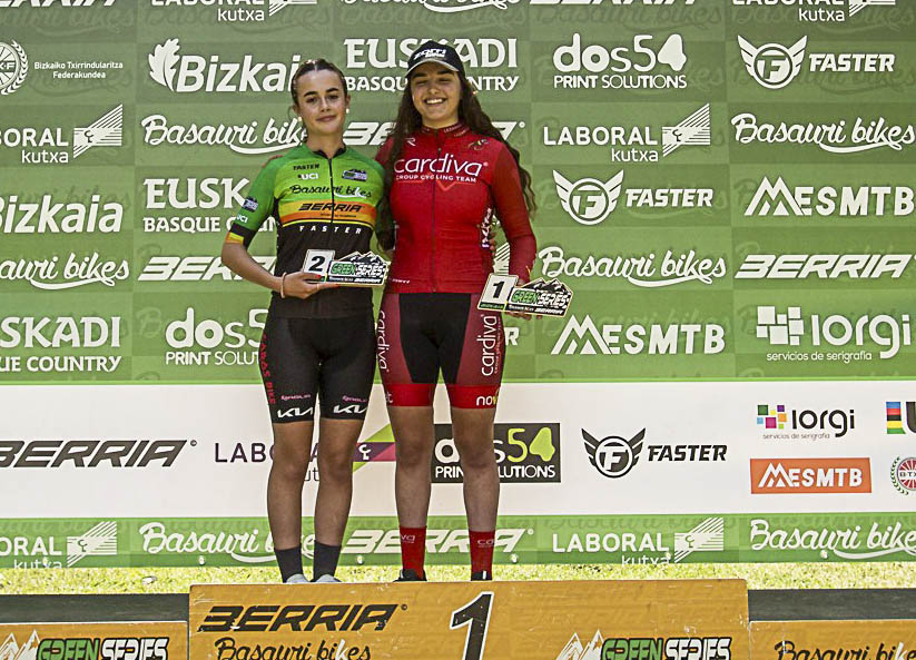 Adriana Campo se enfunda el maillot de líder en el campeonato de la Green Series de XCO 2024