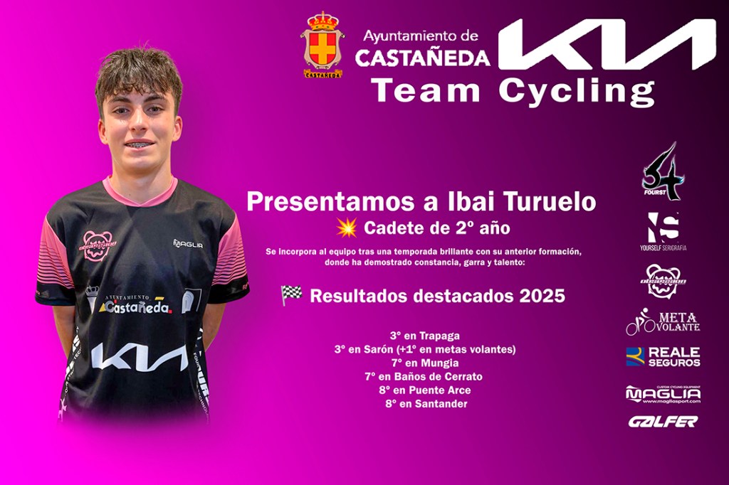 Ibai Turuelo se incorpora al equipo como cadete de segundo&nbsp;año